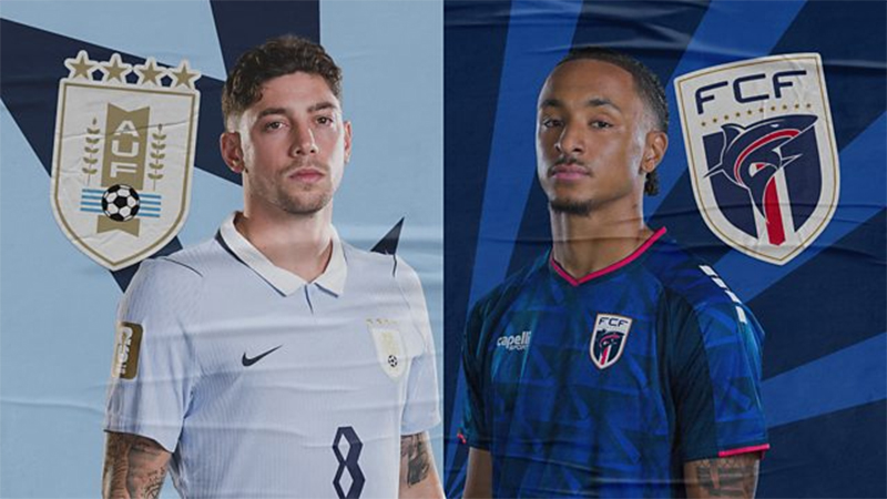 VTV6 VTV3 trực tiếp bóng đá Uruguay vs Cape Verde 05h00 hôm nay, bảng H World Cup 2026 - Ảnh 3. VTV6 VTV3 trực tiếp bóng đá