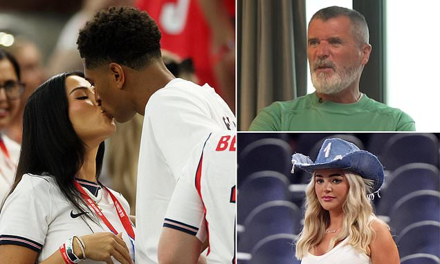 Roy Keane chê bai xu hướng mặc áo đấu in tên chồng của WAGs tại World Cup 2026 - Ảnh 1. Roy Keane chê bai xu hướng mặc áo đấu in tên chồng của WAGs tại World Cup 2026 - Ảnh 1.
