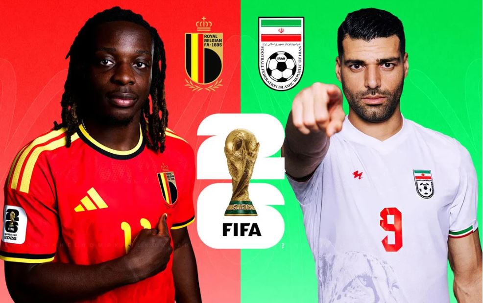 VTV6 VTV3 trực tiếp bóng đá Bỉ vs Iran 02h00 hôm nay, bảng G World Cup 2026 - Ảnh 3.