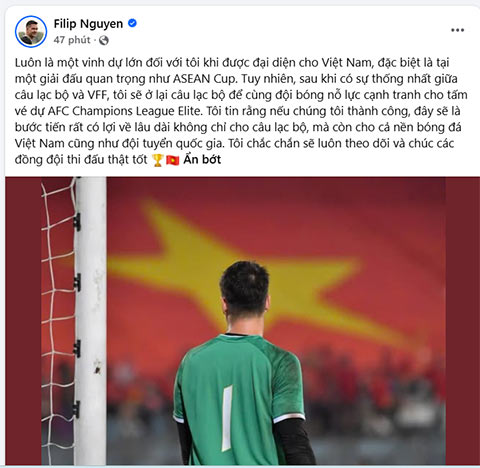 Tin nóng bóng đá Việt Nam hôm nay 23/6: Patrik Lê Giang gửi lời nhắn tới Nguyễn Filip; Tốp đầu futsal VĐQG giữ nguyên thứ hạng - Ảnh 3.