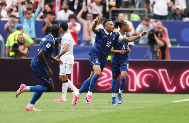 Mbappe mở tỷ số cho tuyển Pháp. Ảnh: FIFA Mbappe mở tỷ số cho tuyển Pháp. Ảnh: FIFA