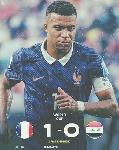 CHÍNH THỨC: Pháp vs Iraq là trận đấu đầu tiên tại World Cup 2026 bị tạm hoãn vì giông sét - Ảnh 2. CHÍNH THỨC: Pháp vs Iraq là trận đấu đầu tiên tại World Cup 2026 bị tạm hoãn vì giông sét - Ảnh 2.