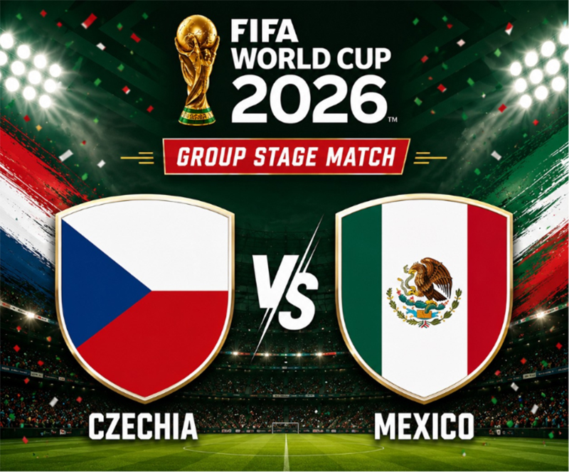 Nhận định CH Séc vs Mexico 08h00 ngày 25/6, bảng A World Cup 2026: Lực lượng, đối đầu, tỷ lệ chiến thắng - Ảnh 1. CH Séc vs Mexico