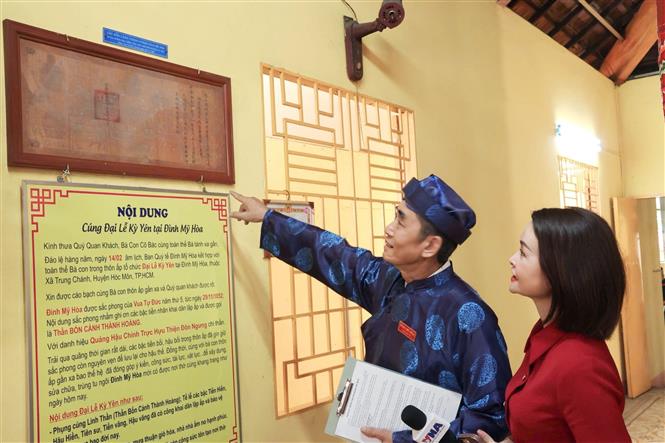 Tìm giải pháp bảo tồn ngôi đình cổ gắn liền với địa danh "Mười tám thôn vườn trầu" - Ảnh 2. Tìm giải pháp bảo tồn ngôi đình cổ gắn liền với địa danh "Mười tám thôn vườn trầu" - Ảnh 2.