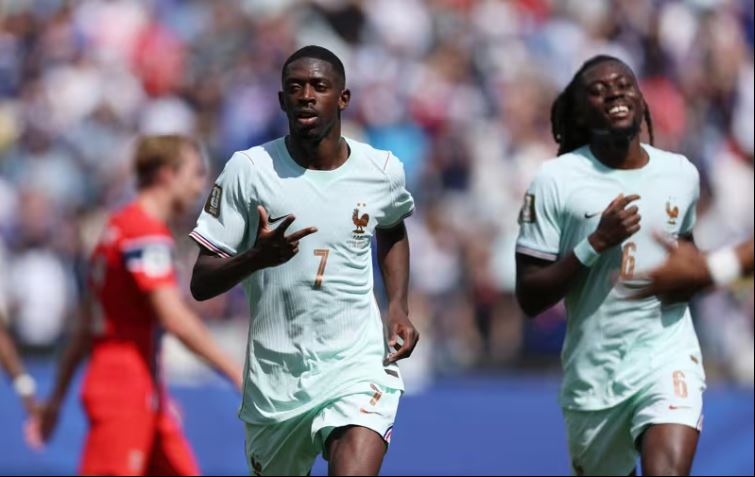 Pháp - Na Uy 4-1: Ngày Dembele làm lu mờ Mbappe - Ảnh 2.