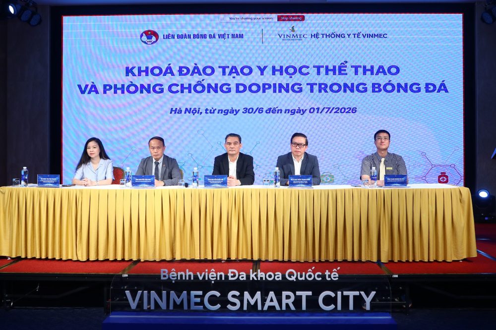VFF tổ chức khóa đào tạo y học thể thao và phòng chống doping - Ảnh 1.