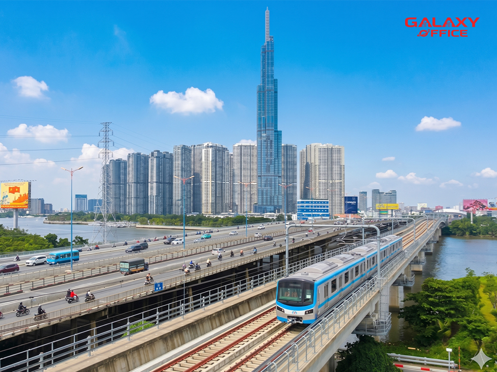 Giá thuê 10+ tòa nhà văn phòng hiện đại nằm cạnh nhà ga Metro TPHCM - Ảnh 1. Giá thuê 10+ tòa nhà văn phòng hiện đại nằm cạnh nhà ga Metro TPHCM - Ảnh 1.