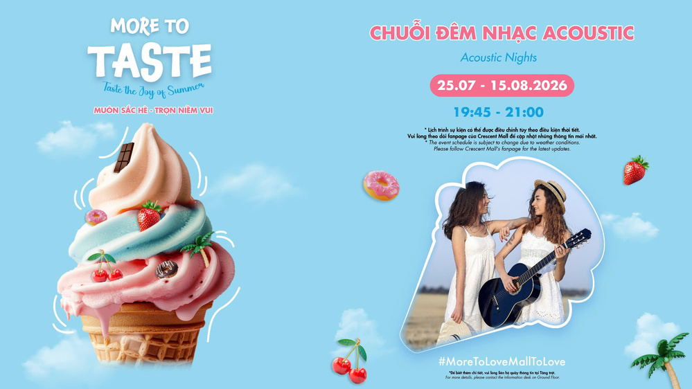 Khuấy đảo mùa hè cùng "vitamin sea" siêu đỉnh và loạt sự kiện tại Crescent Mall - Ảnh 5.
