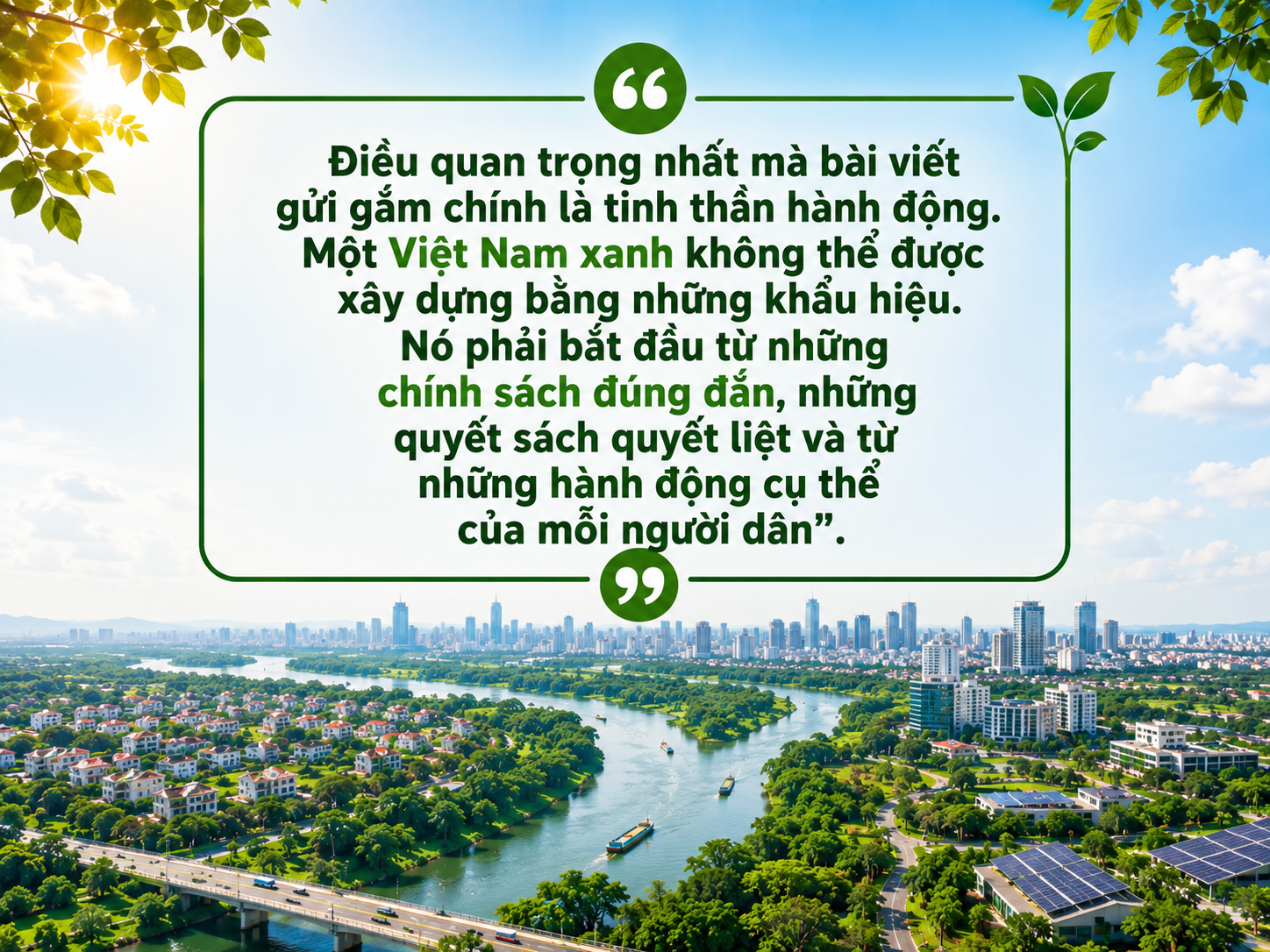 Kiến tạo một Việt Nam xanh từ những hành động hôm nay - Ảnh 5.