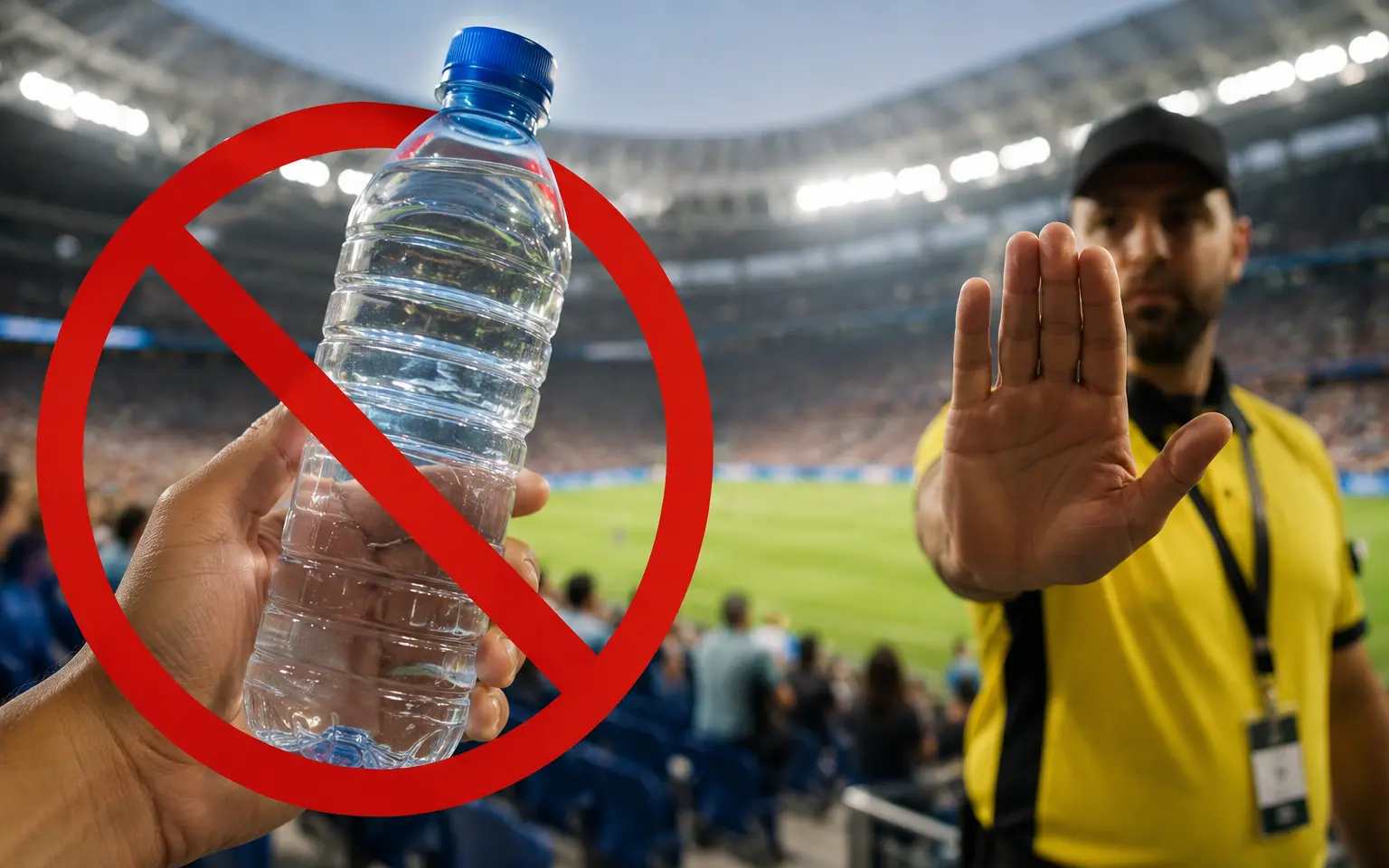 Danh sách vật dụng FIFA cấm tại World Cup 2026, chai nước cũng không được mang vào sân