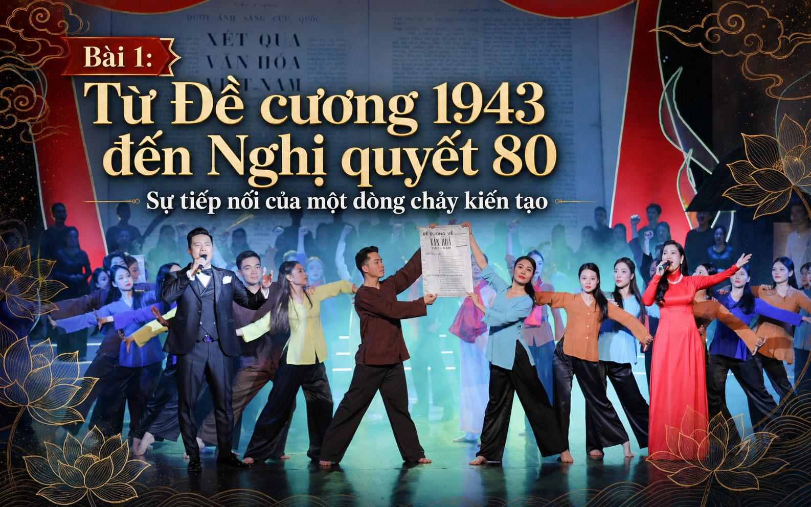 Từ Đề cương 1943 đến Nghị quyết 80: Sự tiếp nối của một dòng chảy kiến tạo - Ảnh 1.