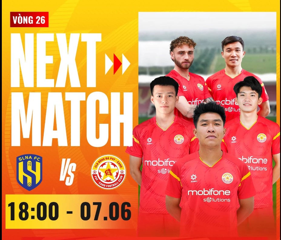 Link xem trực tiếp bóng đá Sông Lam Nghệ An vs PVF-CAND 18h00, V.League vòng 26 - Ảnh 2. Link xem trực tiếp bóng đá Sông Lam Nghệ An vs PVF-CAND 18h00, V.League vòng 26 - Ảnh 2.