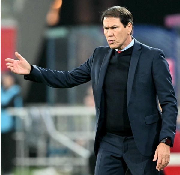 HLV Rudi Garcia đã lên tiếng cảnh báo các học trò không được phép xem nhẹ Senegal trước cuộc đối đầu ở vòng 1/16 World Cup 2026. Ảnh: AFP/TTXVN HLV Rudi Garcia đã lên tiếng cảnh báo các học trò không được phép xem nhẹ Senegal trước cuộc đối đầu ở vòng 1/16 World Cup 2026. Ảnh: AFP/TTXVN