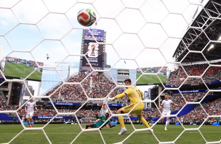 Ismaila Sarr ghi bàn vào lưới Bỉ. Ảnh: FIFA Ismaila Sarr ghi bàn vào lưới Bỉ. Ảnh: FIFA