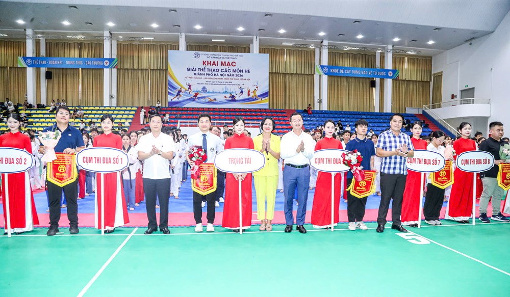 Hơn 8.000 vận động viên tranh tài tại Giải thể thao hè Hà Nội 2026 - Ảnh 1. Hơn 8.000 vận động viên tranh tài tại Giải thể thao hè Hà Nội 2026 - Ảnh 1.