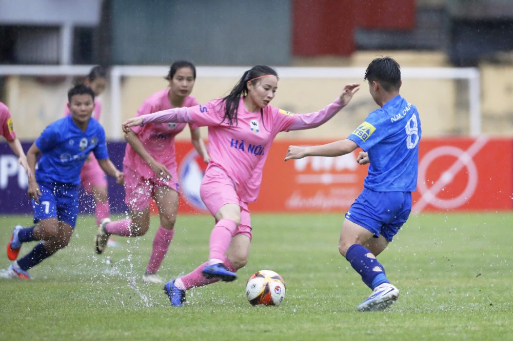 Vòng 5 giải BĐ nữ VĐQG – Cúp Thái Sơn Bắc 2026: Hà Nội I hoà, Than KSVN thắng - Ảnh 2. Vòng 5 giải BĐ nữ VĐQG – Cúp Thái Sơn Bắc 2026: Hà Nội I hoà, Than KSVN thắng - Ảnh 2.