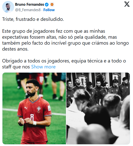 Bruno Fernandes khóa bình luận sau làn sóng công kích từ người hâm mộ Ronaldo - Ảnh 1. Bruno Fernandes khóa bình luận sau làn sóng công kích từ người hâm mộ Ronaldo - Ảnh 1.