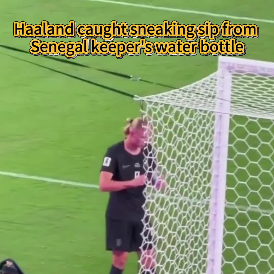 Haaland 'tấu hài' ở World Cup 2026: Lặng lẽ 'thó' nước của thủ môn Brazil khi hai đội đang... xô xát - Ảnh 3. World Cup 2026