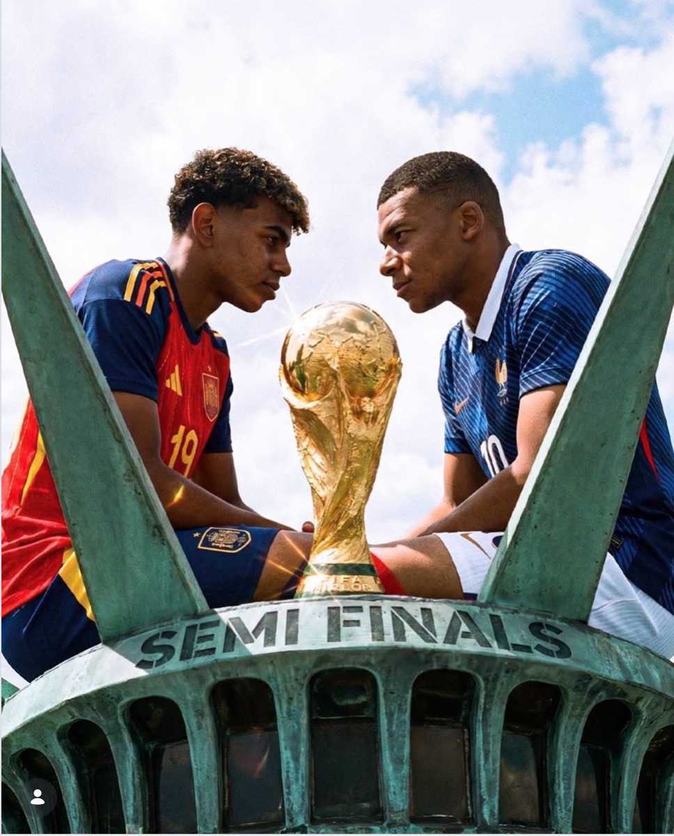 Bán kết World Cup: Yamal là nỗi ám ảnh với Mbappe - Ảnh 1. Bán kết World Cup: Yamal là nỗi ám ảnh với Mbappe - Ảnh 1.