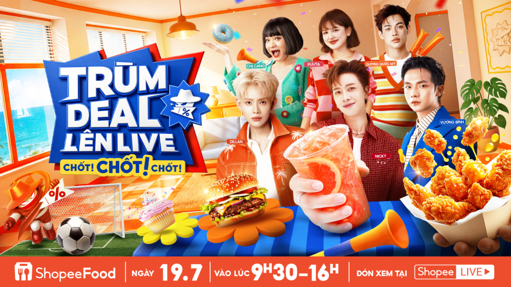 Cuối tuần xem livestream, nắm ngay bí kíp săn deal món ngon siêu hời cùng ShopeeFood - Ảnh 2. Cuối tuần xem livestream, nắm ngay bí kíp săn deal món ngon siêu hời cùng ShopeeFood - Ảnh 2.