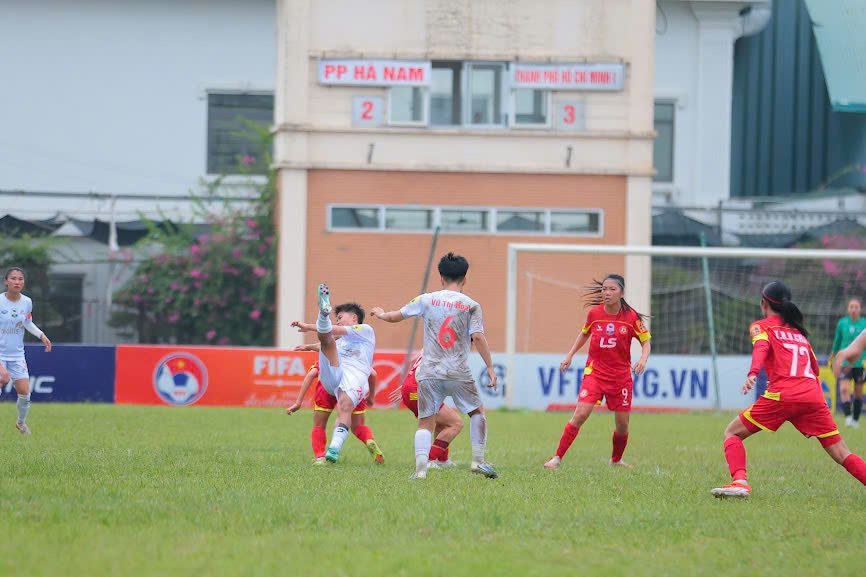 Lượt 7 giải BĐ nữ VĐQG – Cúp Thái Sơn Bắc 2026: TP.HCM I thắng trên sân khách - Ảnh 2. Lượt 7 giải BĐ nữ VĐQG – Cúp Thái Sơn Bắc 2026: TP.HCM I thắng trên sân khách - Ảnh 2.