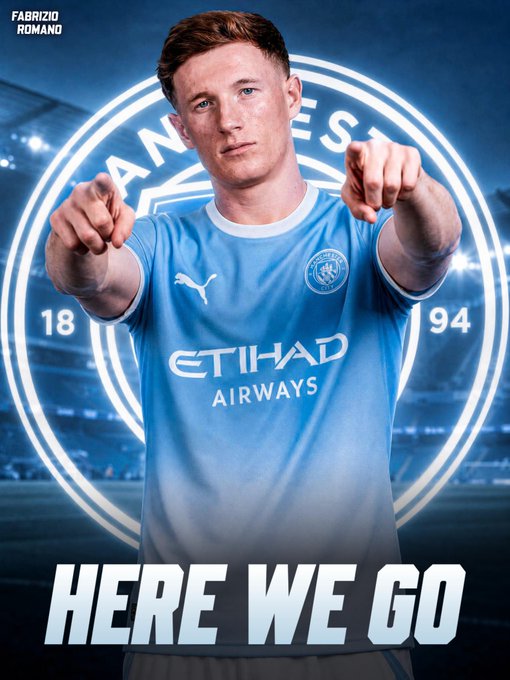 Man City chiêu mộ Elliot Anderson với giá kỷ lục. Ảnh: X Man City chiêu mộ Elliot Anderson với giá kỷ lục. Ảnh: X