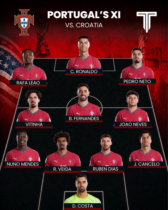 VTV6 VTV3 trực tiếp bóng đá Bồ Đào Nha vs Croatia 06h00 ngày 3/7, vòng 32 đội World Cup 2026 - Ảnh 1.