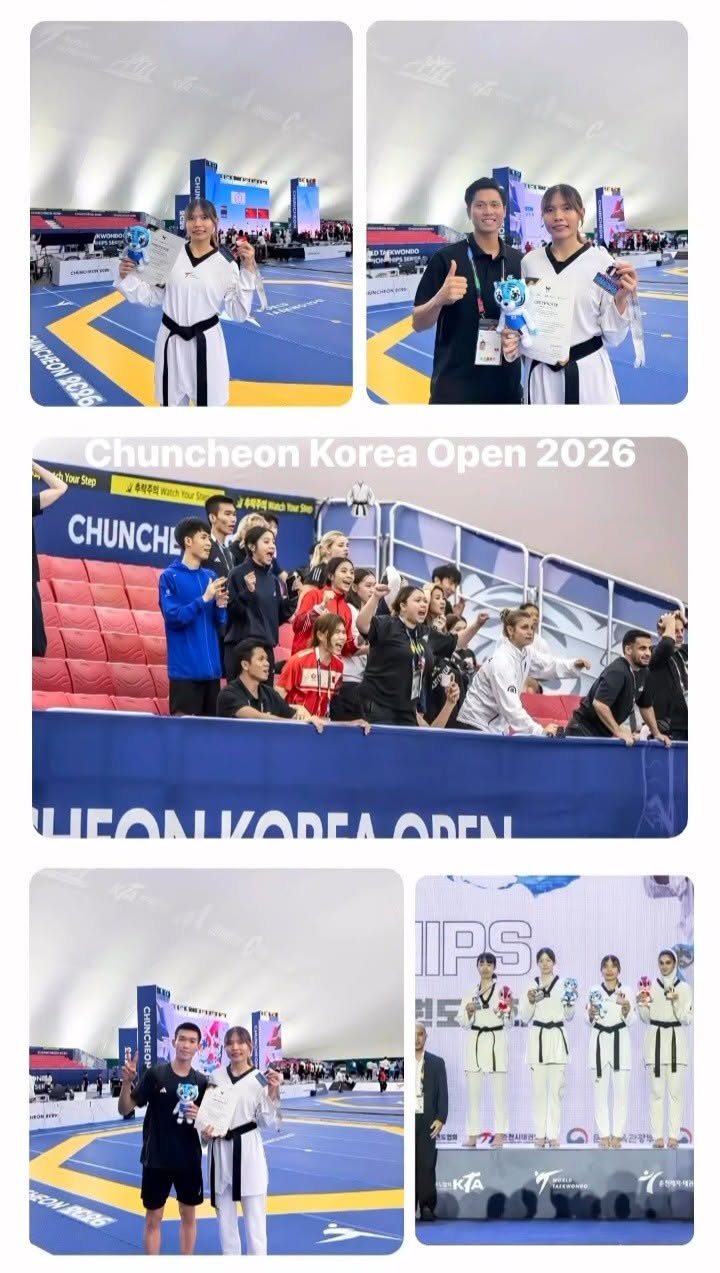 Bạc Thị Khiêm giành HCĐ giải taekwondo Chuncheon Korea Open 2026 - Ảnh 1. Bạc Thị Khiêm giành HCĐ giải taekwondo Chuncheon Korea Open 2026 - Ảnh 1.