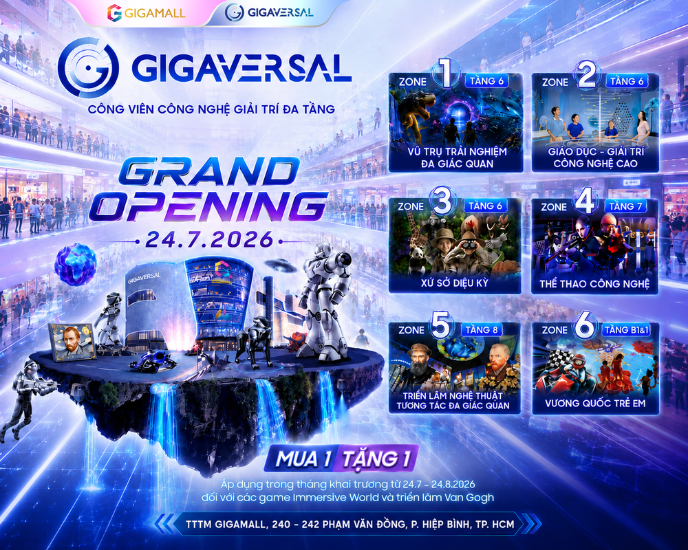GIGAVERSAL - Ra mắt Công viên Công nghệ Giải trí Đa tầng - Ảnh 2.