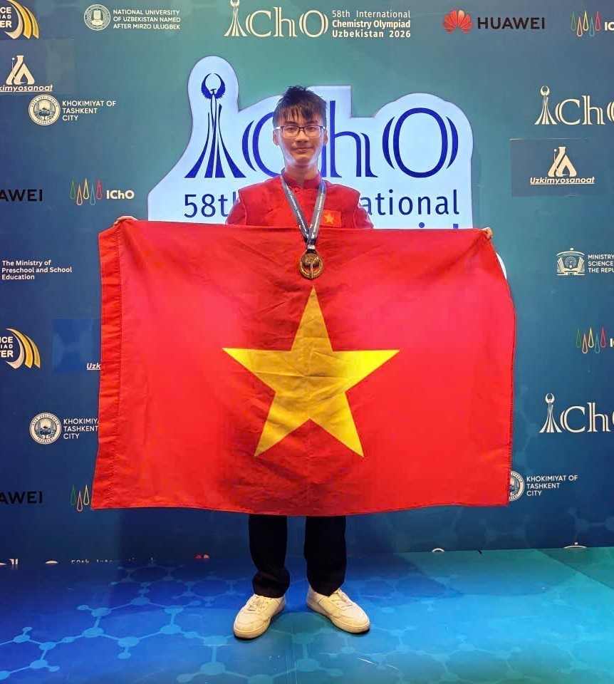Hành trình chinh phục đỉnh cao Olympic Hóa học Quốc tế của nam sinh đất Tổ - Ảnh 2.