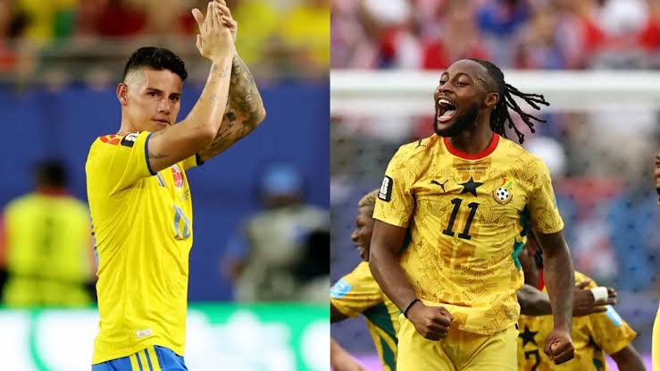 Trực tiếp bóng đá Colombia vs Ghana hôm nay 4/7, vòng 1/16 World Cup 2026 - Ảnh 4. Trực tiếp bóng đá Colombia vs Ghana hôm nay 4/7, vòng 1/16 World Cup 2026 - Ảnh 4.