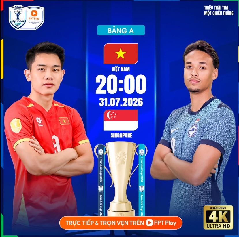 Link xem trực tiếp bóng đá Asean Cup 2026 hôm nay ngày 31/7 - Ảnh 3.