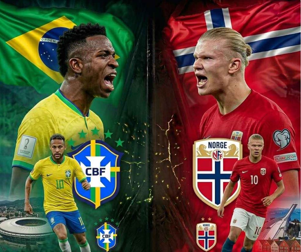 Dự đoán tỉ số trận đấu Brazil vs Na Uy: Đại chiến giữa Vinicius và Haaland - Ảnh 2. Dự đoán tỉ số trận đấu Brazil vs Na Uy: Đại chiến giữa Vinicius và Haaland - Ảnh 2.