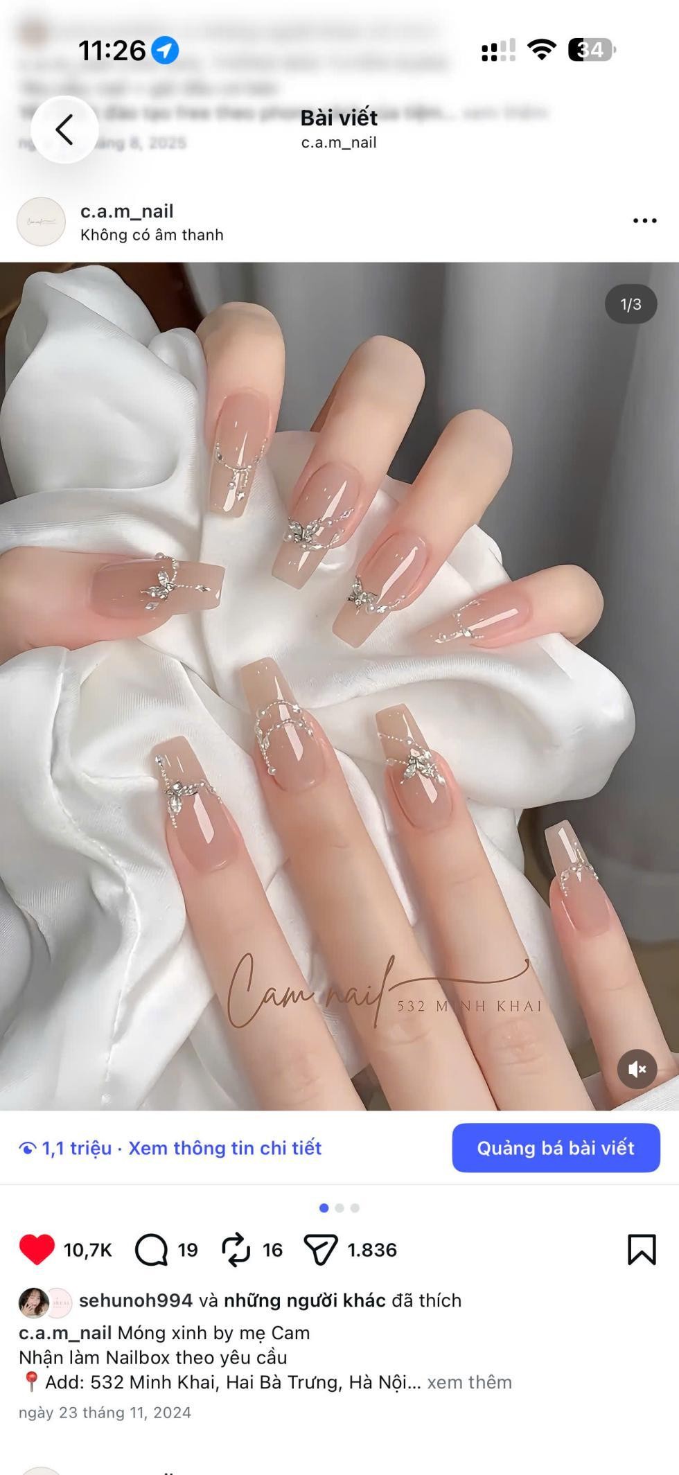 Cam Nail – Tiệm nail tại 534 Minh Khai được nhiều khách hàng lựa chọn khi muốn sở hữu bộ móng đẹp và thời thượng - Ảnh 5. Cam Nail – Tiệm nail tại 534 Minh Khai được nhiều khách hàng lựa chọn khi muốn sở hữu bộ móng đẹp và thời thượng - Ảnh 5.
