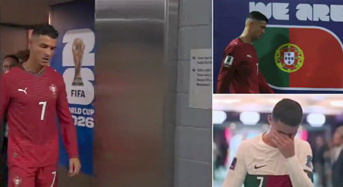 Khoảnh khắc cô độc trong đường hầm khép lại hành trình World Cup của Cristiano Ronaldo - Ảnh 1. Khoảnh khắc cô độc trong đường hầm khép lại hành trình World Cup của Cristiano Ronaldo - Ảnh 1.
