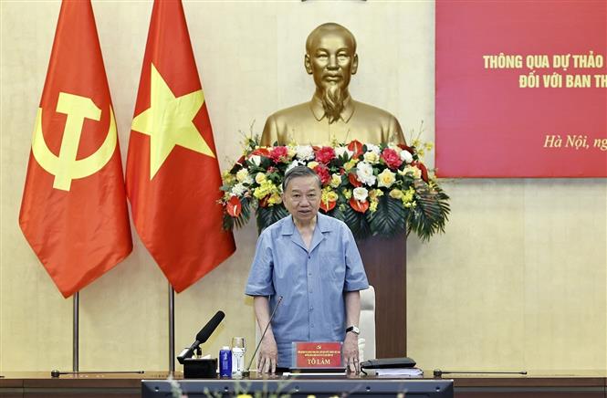 Thông báo kết luận của Tổng Bí thư, Chủ tịch nước Tô Lâm tại Phiên họp thứ nhất Ban Chỉ đạo Trung ương về hoàn thiện thể chế và thực thi pháp luật - Ảnh 1. Thông báo kết luận của Tổng Bí thư, Chủ tịch nước Tô Lâm tại Phiên họp thứ nhất Ban Chỉ đạo Trung ương về hoàn thiện thể chế và thực thi pháp luật - Ảnh 1.