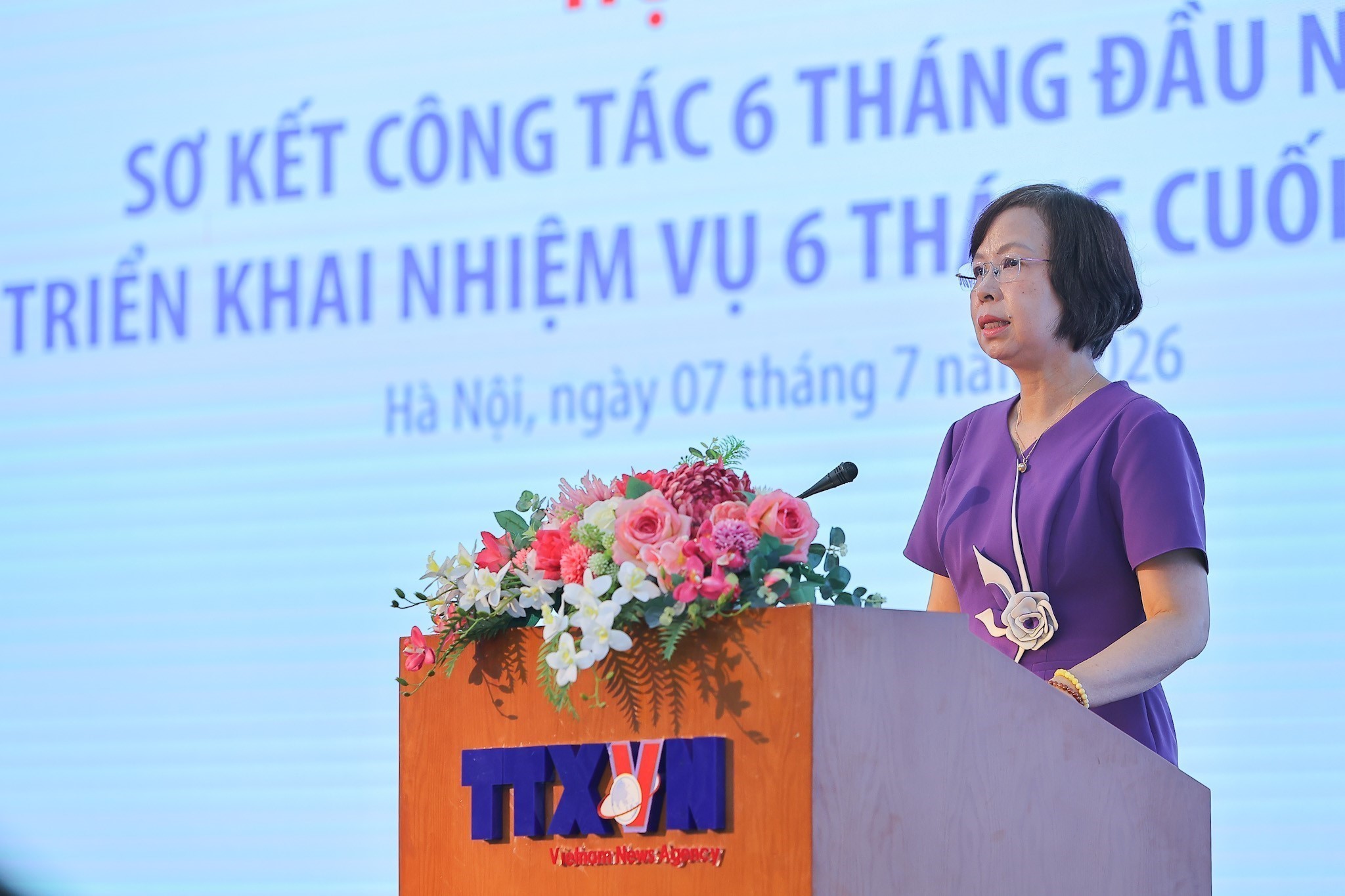 TTXVN triển khai nhiệm vụ 6 tháng cuối năm 2026 - Ảnh 1.