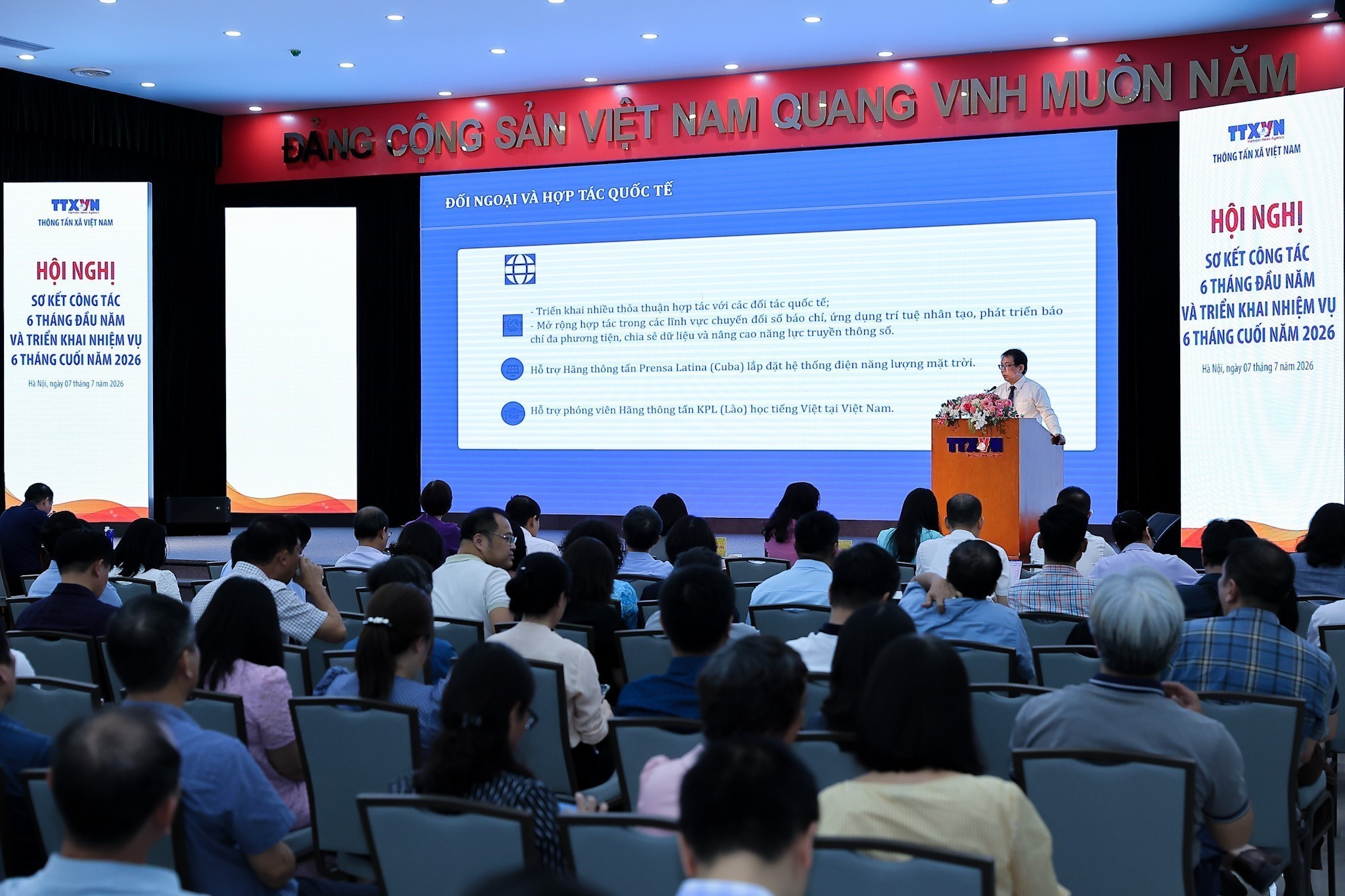 TTXVN triển khai nhiệm vụ 6 tháng cuối năm 2026 - Ảnh 4.