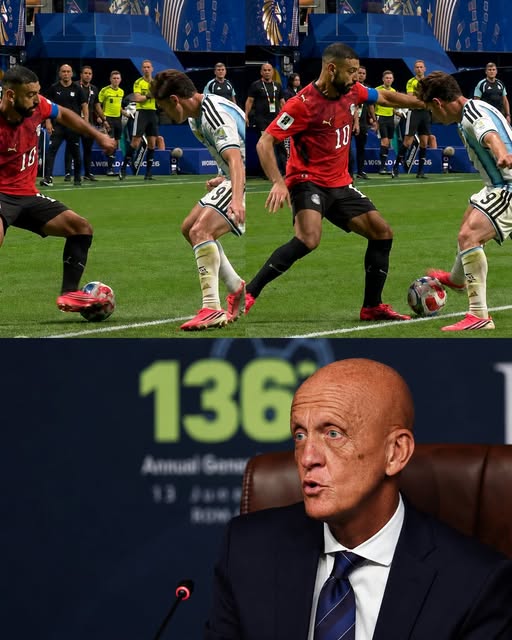 Trọng tài Pierluigi Collina: ‘Nico Gonzalez không phạm lỗi với Salah, bàn thắng thứ 3 của Argentina hoàn toàn hợp lệ’ - Ảnh 1. Trọng tài Pierluigi Collina: ‘Nico Gonzalez không phạm lỗi với Salah, bàn thắng thứ 3 của Argentina hoàn toàn hợp lệ’ - Ảnh 1.