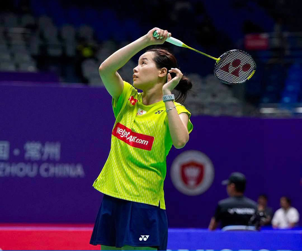 Đánh bại thần đồng cầu lông Ấn Độ, Nguyễn Thùy Linh vào chung kết Taipei Open 2026 - Ảnh 1. Thùy Linh