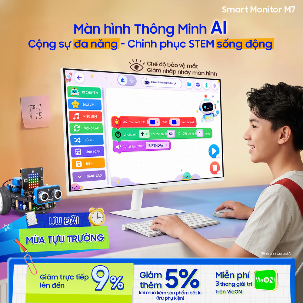 Hai lựa chọn màn hình tối ưu cho học tập và giải trí mùa tựu trường - Ảnh 3.