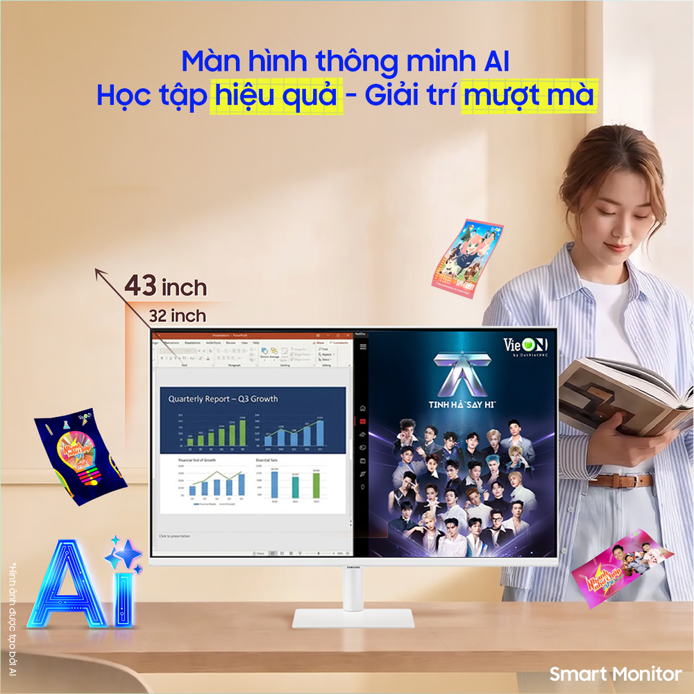 Hai lựa chọn màn hình tối ưu cho học tập và giải trí mùa tựu trường - Ảnh 4.