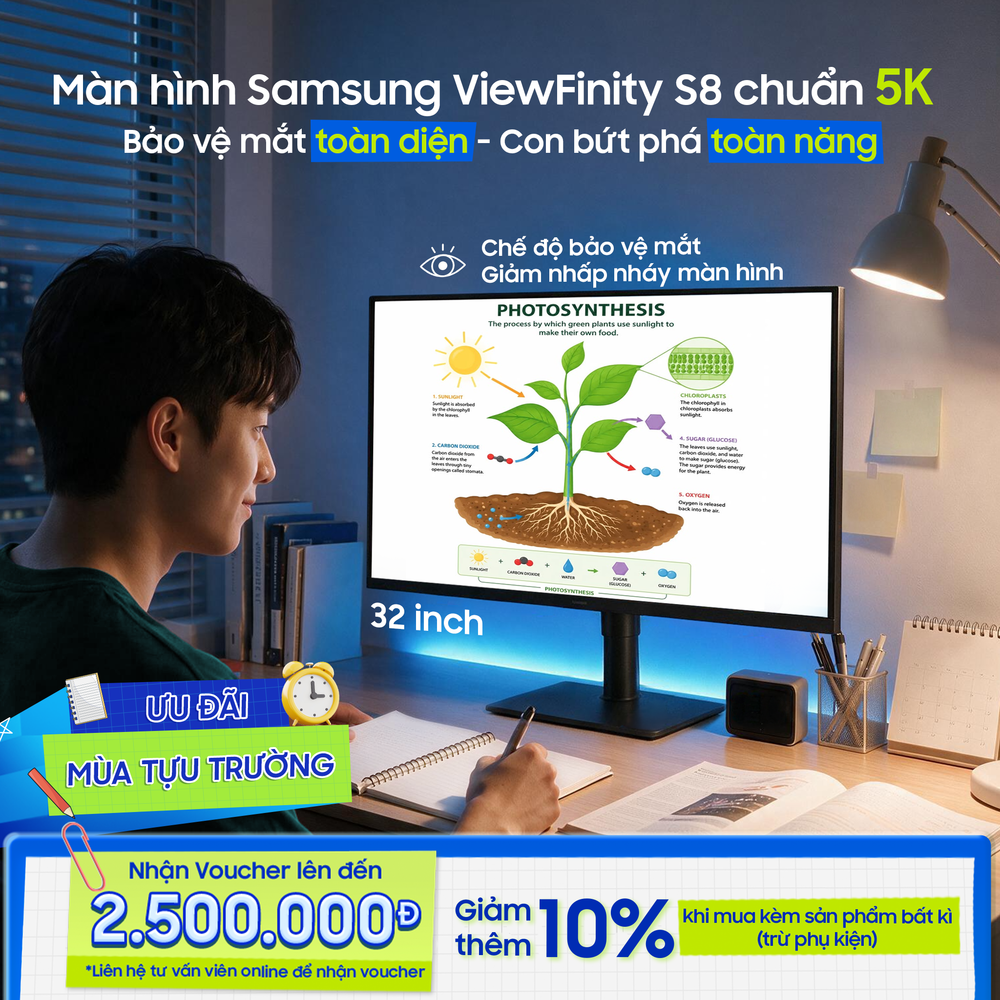Hai lựa chọn màn hình tối ưu cho học tập và giải trí mùa tựu trường - Ảnh 2.
