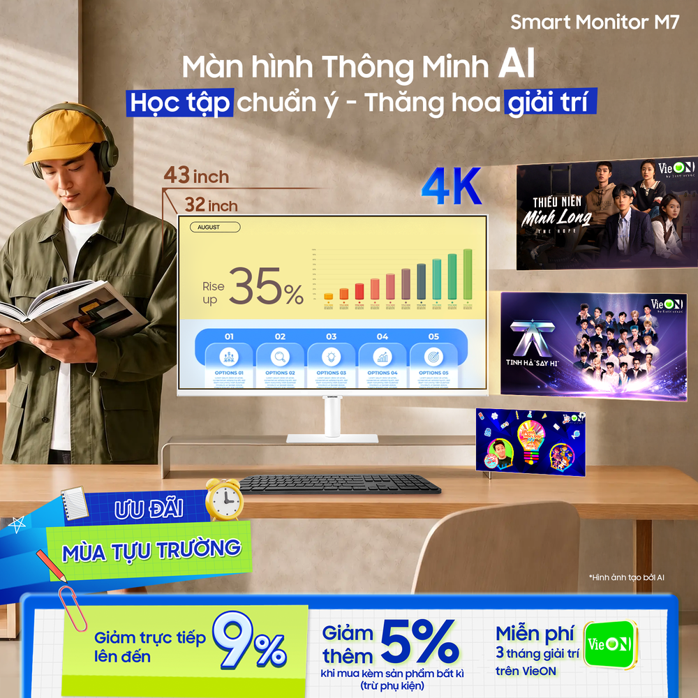 Hai lựa chọn màn hình tối ưu cho học tập và giải trí mùa tựu trường - Ảnh 5.