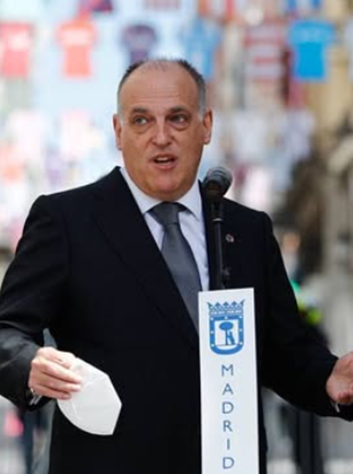 Chủ tịch La Liga Javier Tebas. Ảnh: IGNV Chủ tịch La Liga Javier Tebas. Ảnh: IGNV