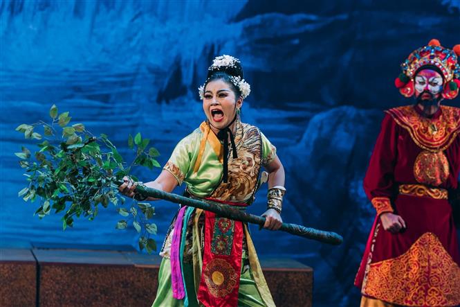 Sân khấu Tuồng góp thêm sắc màu cho du lịch văn hóa về đêm tại Hà Nội - Ảnh 19.