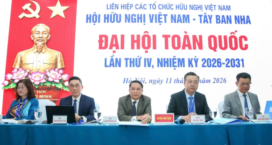 Ông Nguyễn Đức Lợi tái đắc cử Chủ tịch Hội Hữu nghị Việt Nam - Tây Ban Nha - Ảnh 3. Ông Nguyễn Đức Lợi tái đắc cử Chủ tịch Hội Hữu nghị Việt Nam - Tây Ban Nha - Ảnh 3.