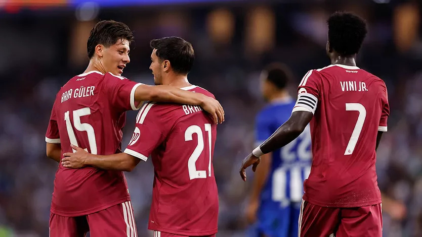 Ở Tây Ban Nha, Real Madrid có chiến thắng 1-0 trước Deportivo de La Coruna trong trận đấu diễn ra khá quyết liệt. Ảnh: CLB Real Madrid Giao hữu mùa Hè