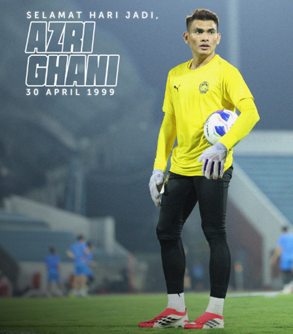 Thủ môn số một của đội tuyển Malaysia, Azri Ghani, khẳng định anh đã sẵn sàng đối mặt với sức ép dữ dội từ tuyển Việt Nam trong trận bán kết lượt đi ASEAN Cup 2026 diễn ra trên sân Kuala Lumpur. Ảnh: IGNV Thủ môn số một của đội tuyển Malaysia, Azri Ghani, khẳng định anh đã sẵn sàng đối mặt với sức ép dữ dội từ tuyển Việt Nam trong trận bán kết lượt đi ASEAN Cup 2026 diễn ra trên sân Kuala Lumpur. Ảnh: IGNV