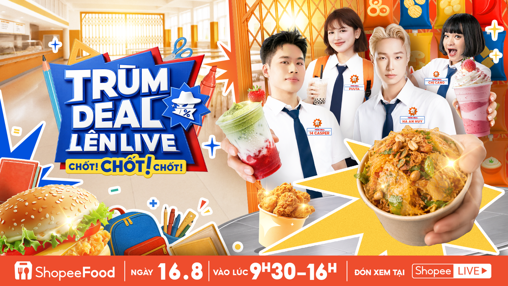 Duy nhất 16/8: Săn loạt deal gà rán, trà sữa, món ăn vặt quốc dân giảm đến 50% - Ảnh 3. Duy nhất 16/8: Săn loạt deal gà rán, trà sữa, món ăn vặt quốc dân giảm đến 50% - Ảnh 3.